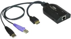 ATEN KA7168 HDMI USB Virtual Media KVM Adapter Cable with Smart Card Reader (CPU Module) - KVM / audio / USB extender (KA7168) (KA7168) - pepita