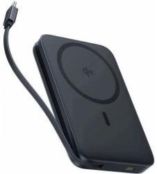 Baseus PicoGo Qi2 Magnetic vezeték nélküli gyorstöltő powerbank 10000 mAh, 27W, fekete (P10076805123-00)