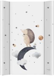 Ceba Baby Pelenkázó alátét 2-oldalas merev deszkával (50x70) Ultra Light Hedgehog the Dreamer - pepita