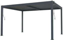 G21 Bioklimatikus pergola G21 Austin 4x3 m, antracit, alumínium (BP-G21-4X3M) - pepita
