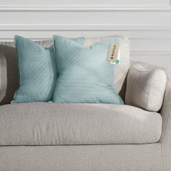  RESTILO díszpárnahuzat SOFTA szín kék dombornyomott stílus glamour anyag mikroszálas 45x45