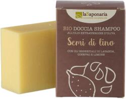 La Saponaria Sampon si gel de dus solid, 100g, La Saponaria