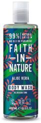 Faith in Nature Gel de dus reparator cu Aloe vera, 400 ml