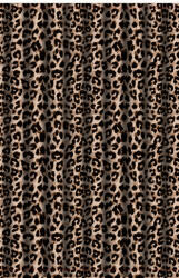  Zuhanyfüggöny - LEOPARD PRINT - Impregnált textil - 180 x 200 cm (77-232526)