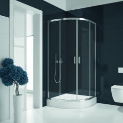 Roltechnik Zuhanykabin, Roltechnik New Trendy K-0515/K-5112 Suvia íves zuhanykabin 90x90 - mozaikkeramia