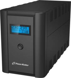 PowerWalker VI 1200 SHL FR 1200VA / 600W Vonalinteraktív UPS (VI 1200 LCD) (VI 1200 LCD)