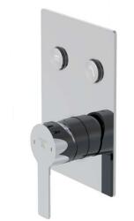 Steinberg 390 - Süllyesztett zuhanykeverő 2 készülékhez, testtel, krómozott 390 2221 (390 2221)