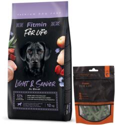 Fitmin FITMIN For Life Light & Senior 12kg + INGYENES