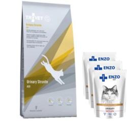 TROVET TROVET ASD Urinary Struvite (macskáknak) 2, 5kg + ENZO VET Urinary marhahússal zselében macskáknak 3x100g