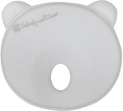 KikkaBoo Бебешка мемори ергономична възглавница Kikkaboo - Bear Airknit, Grey (31106010138)