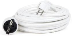 GESERCO Cordon prelungitor Fisa+Priza 3x1.5mm2 Alb 5 m