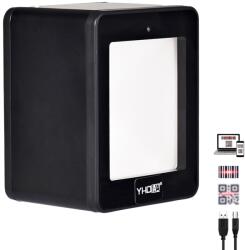  Vezeték nélküli 2D USB vonalkódolvasó, QR kód olvasó auto scann asztali YHD-9800D
