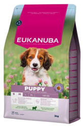EUKANUBA Small&medium Breeds puppy bárány&rizs 3kg