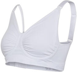 Carriwell Sutien alaptare, Fara cusaturi Carriwell - Carri-Gel, marimea L, alb (3102)
