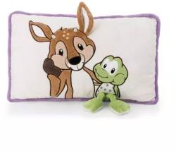 NICI Green: Pernă René cerbul și Fridolin broasca - 43 x 25 cm (62282)