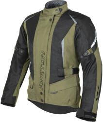 Ayrton Teressa II Flow női motoros kabát sötétzöld-fekete