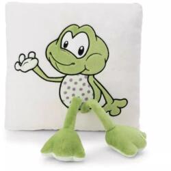 NICI Green: Pernă broască Fridolin, pătrată - 30 x 30 cm (62283)