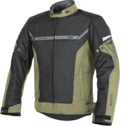 Ayrton Bullet II Flow motoros kabát sötétzöld-szürke-fekete