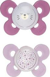 Chicco Physio Comfort Szilikon Cumi - 1 db, Rózsaszín (CHI000219) (CHI000219)