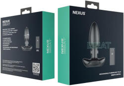 Nexus BEAT - vibrator anal (negru) (5060274222039) Vibrator