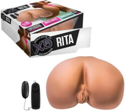 Blush Novelties X5 Rita - вибратор мастурбатор с торс на жена в естествен размер (телесен цвят)