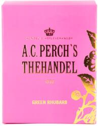 A.C. Perch’s Thehandel Ceai verde GREEN RUBARBĂ, 10 pliculețe de ceai, A. C. Perch's Thehandel (ACP10RABP)