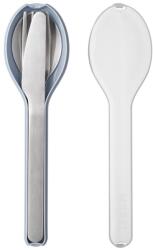 Mepal Set de tacâmuri de călătorie ELLIPSE, set de 3 buc, Nordic albastru, oțel inoxidabil, Mepal (MPL05394H) Tacam