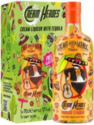 Cream Heroes Mariachi El Mango Tequilalikőr (DD+Pohár) [0, 7L|17%] - diszkontital