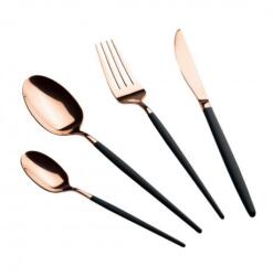Berlinger Haus BH-3073 Evőeszközkészlet 24 db-os, fekete-rosegold