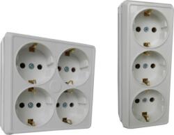 COMTEC Multiprize aparente IP20 3xShuko (MF0012-857472)