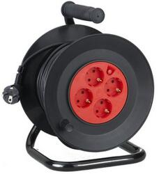 REV Ritter Kábeldob, műanyag 25m, 4 dugalj 3x1.0mm2 H05VV-F 6900H (6900H)