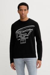 Tommy Hilfiger pamut pulóver - fekete XL - answear - 32 990 Ft