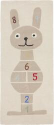 OYOY Covoraș pentru copii Hopscotch, iepure, 75 x 180 cm (M107348) Covor