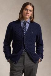 Ralph Lauren gyapjú kardigán - kék L