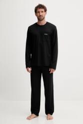 HUGO pizsama fekete, sima, 50550099 - fekete XL