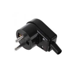  Stecher tata unghi 90 grade Negru, URZ3001 (URZ3001)