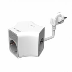  Prelungitor cu 3 x Schuko + 1 x USB-A + 1 x USB-C 1.4m Alb, Technik EXTS-3S1.4M/USBC2-THK (EXTS-3S1.4M/USBC2-THK)