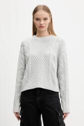 Guess Jeans pulóver gyapjúkeverékből - szürke XS