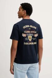 Guess Jeans pamut póló sötétkék, mintás, M5BI41 K8FQ4 - sötétkék XXL