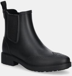 Lauren Ralph Lauren bokacsizma Preslie fekete, női, lapos talpú, 802945876001 - fekete Női 35.5