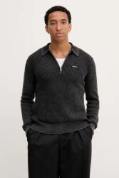 Guess Jeans pamut pulóver könnyű, szürke, M5BR05 Z3HM1 - szürke M