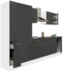 Leziter Yorki 300 konyhabútor polcos kivitelben (L300FHAN-PSZ) - muszakinet