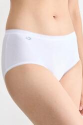 Sloggi Chiloți Basic+ Midi alb, L