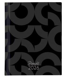VECTRA Határidőnapló 2026 heti A/6 PLANALL Mini keményfedelű aranyozott Black (21563)