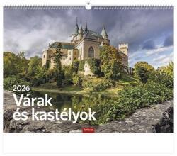 TopTimer Falinaptár 2026 TOPTIMER T093 310x420mm Várak és kastélyok (26T9300-12F)