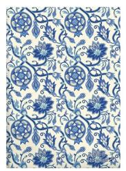 Lizzy Card Határidőnapló 2026 heti B/6 LIZZY keménytáblás Blue pattern (21776)