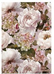 Lizzy Card Határidőnapló 2026 napi A/5 LIZZY szivacsos White blossoms (21770)