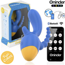 Oninder Cute - hármas prémium vibrátor ingyenes appal - szexvital