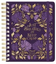 VECTRA Határidőnapló 2026 heti B/5 PLANALL Classic spirálos keményfedelű gumis Purple (21537)