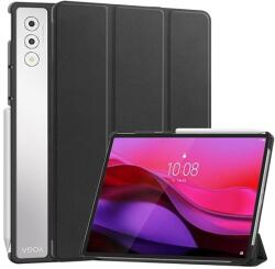 Gigapack Lenovo Yoga Tab Plus GIGAPACK Tok álló, bőr hatású aktív FLIP, asztali tartó, FEKETE GP-174163 (GP-174163)